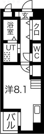 東別院駅 徒歩5分 6階の物件間取画像